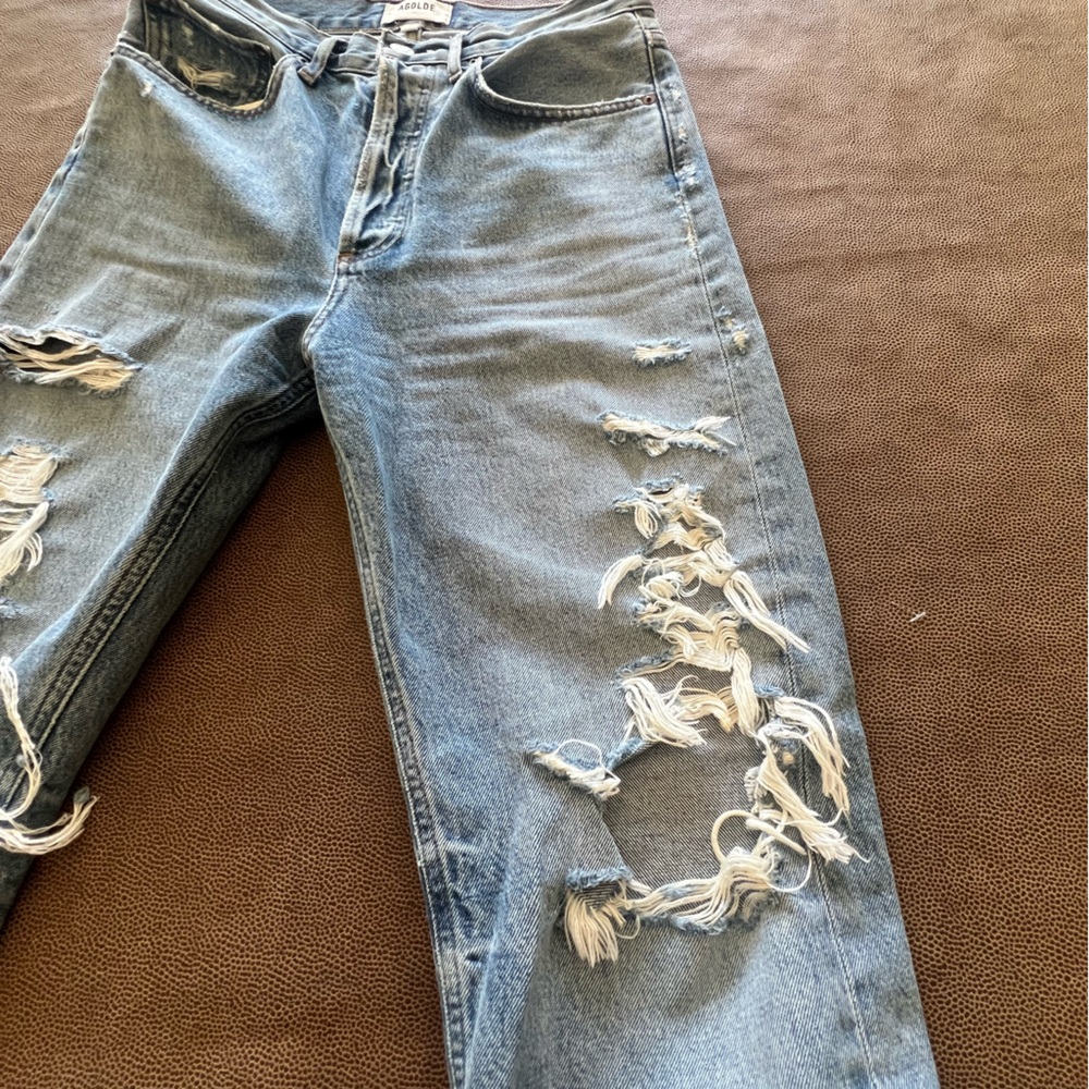 AGOLDE Distressed Women's Jeans - Picture 9 of 11